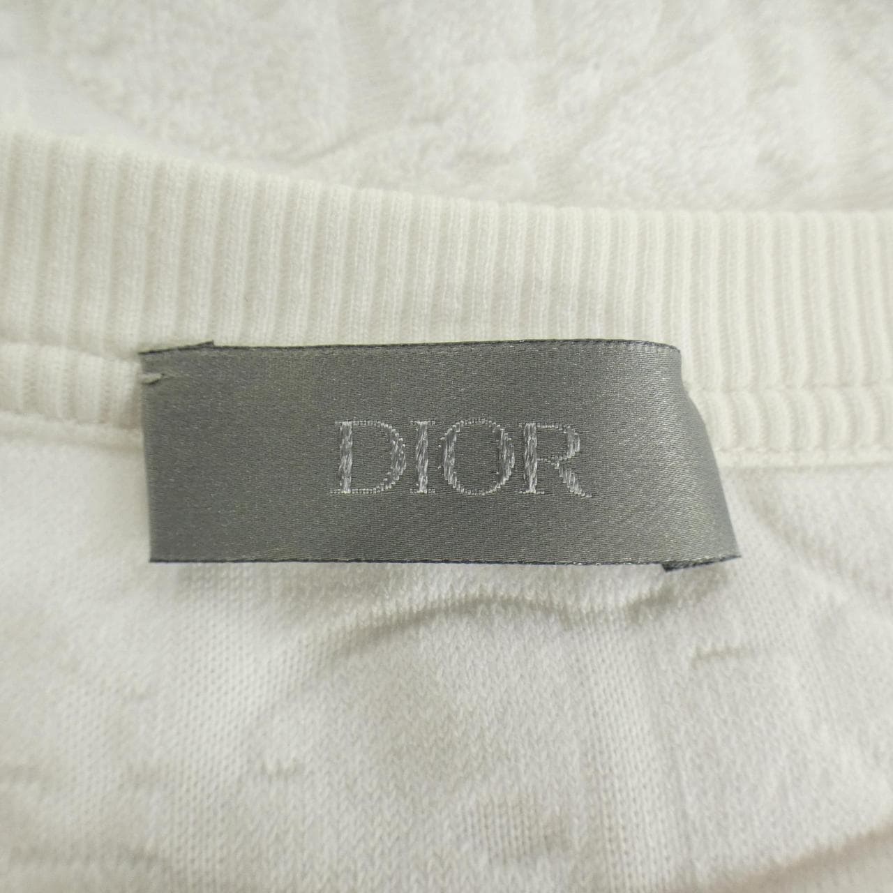 ディオール DIOR ディオールオブリークテリーコットンジャガード　OBLIQUE 113J692A0614 Tシャツ