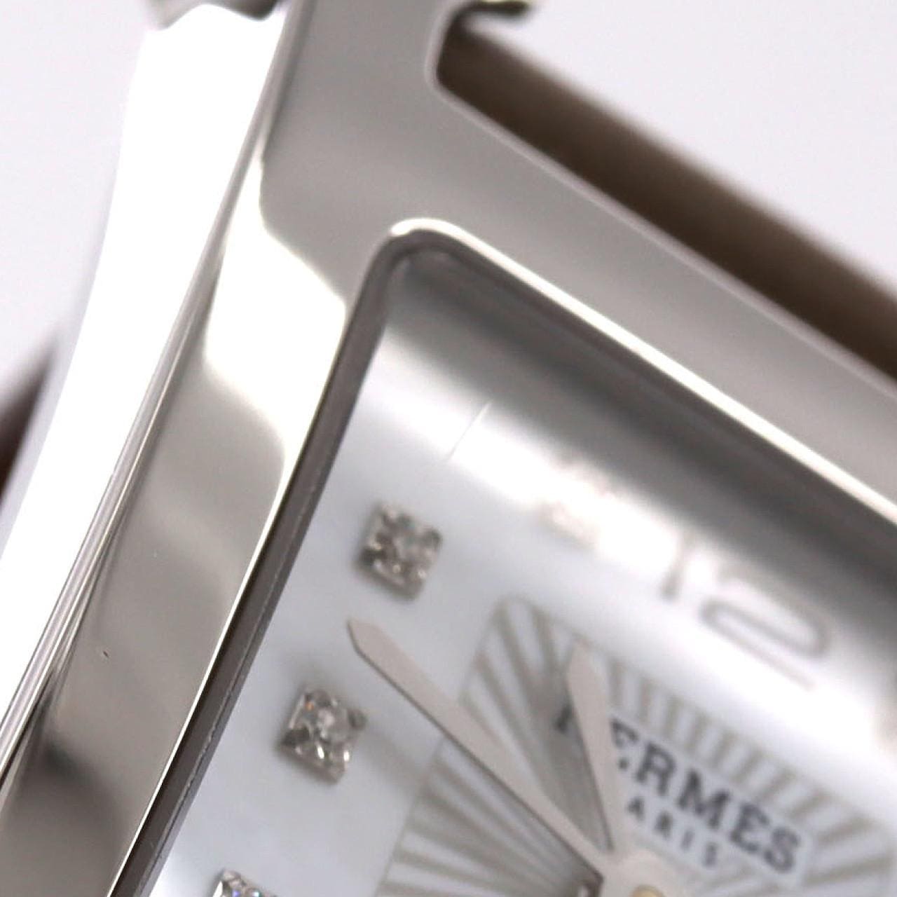 エルメス Hウォッチ･ドゥブルトゥール･11P HH1.210 SS クォーツ