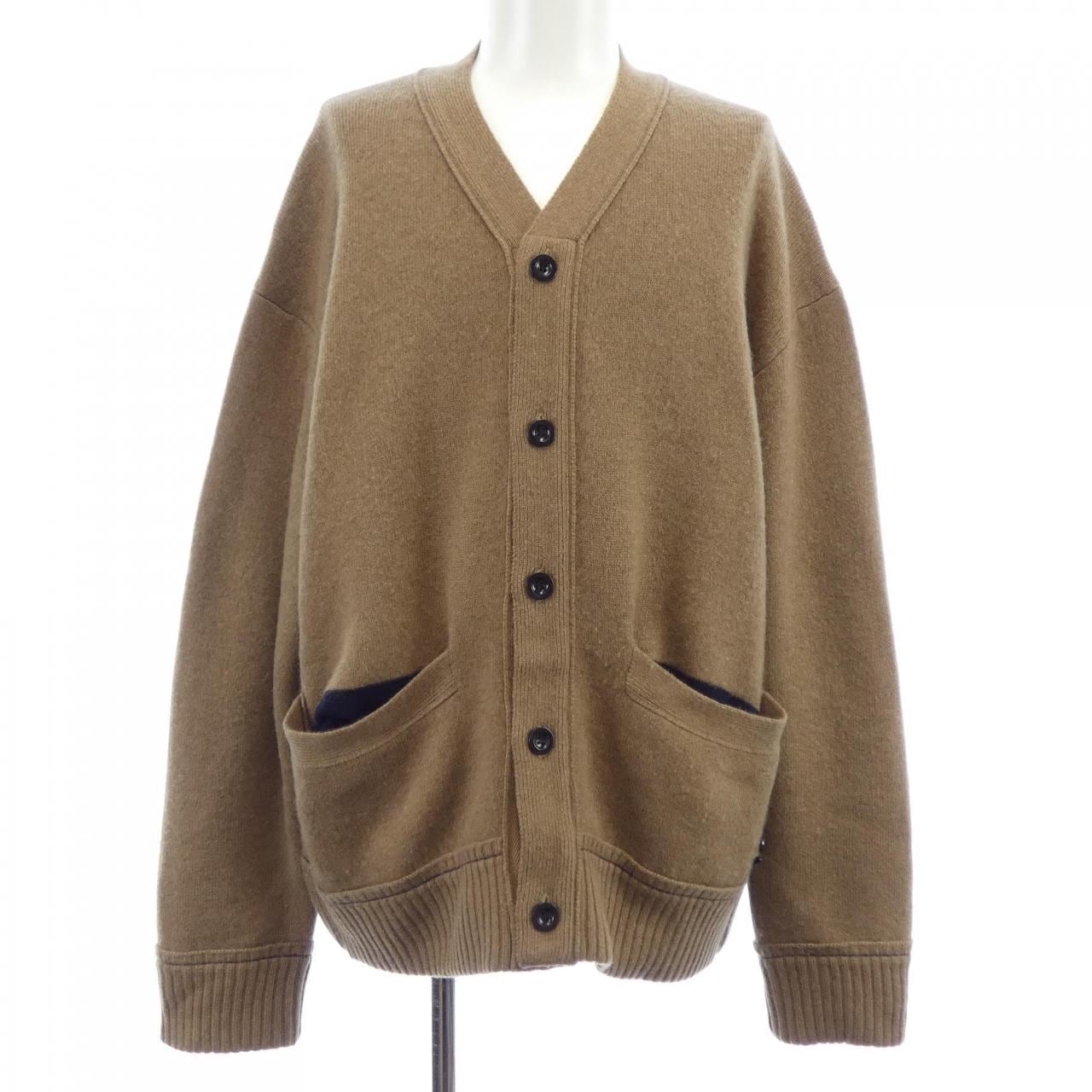 サカイ SACAI S STUDS CASHMERE KNIT CARDIGAN 22-02859M カーディガン