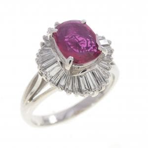 PT900 ルビー リング 0.93CT