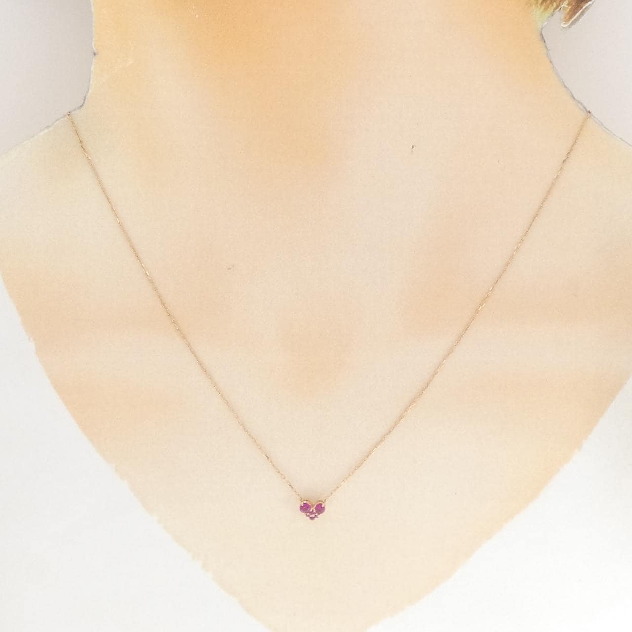 ポンテヴェキオ ルビー ネックレス 0.14CT