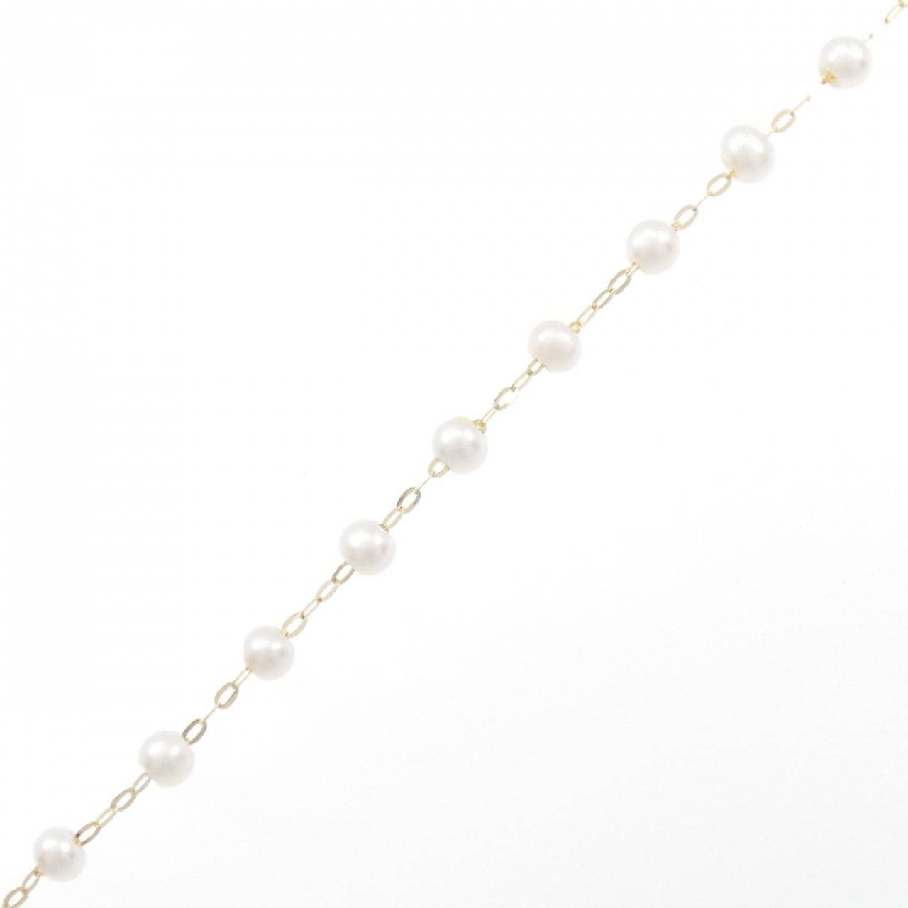 K18YG freshwater pearl bracelet