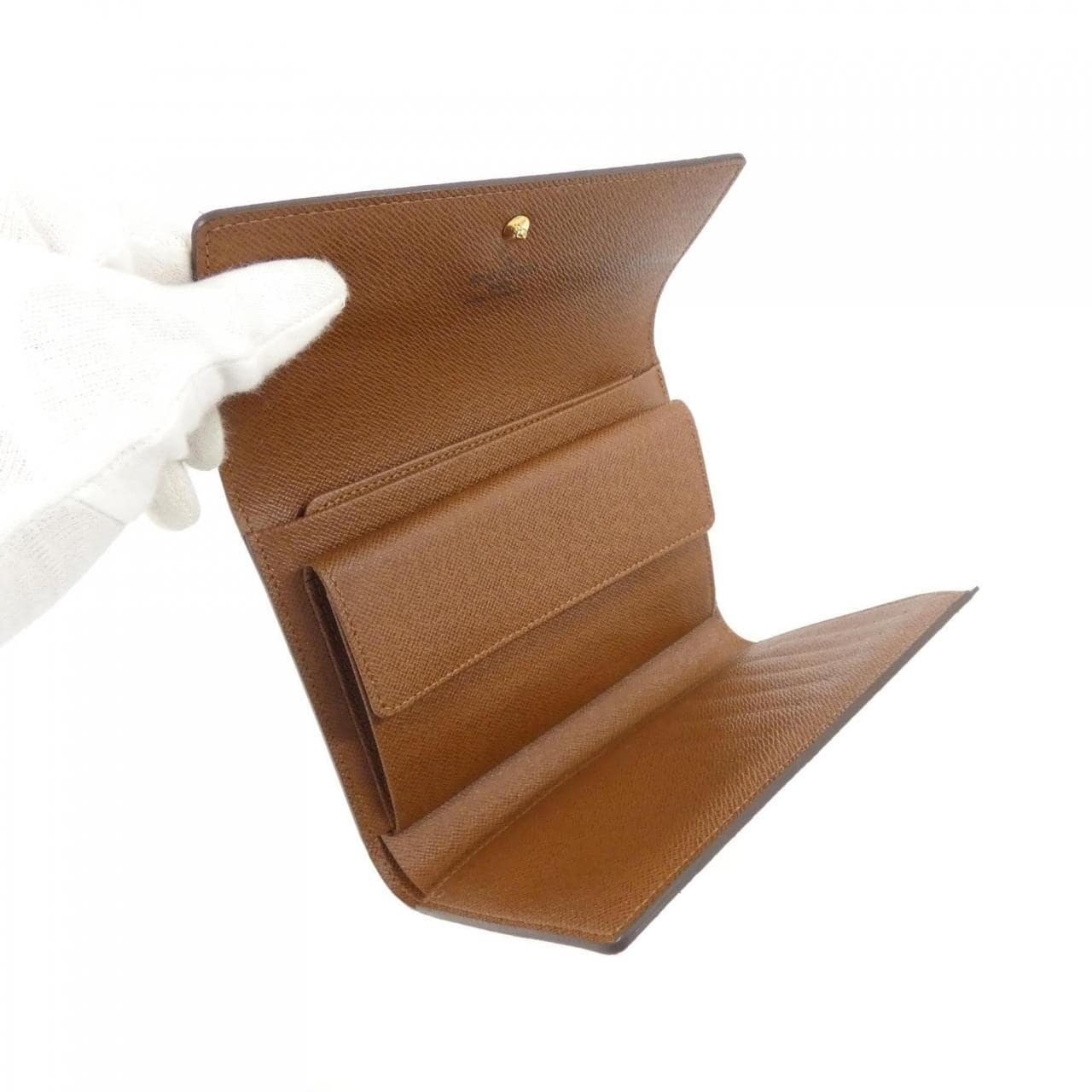 ルイヴィトン モノグラム ポルト トレゾール エテュイ パピエ M61202 財布