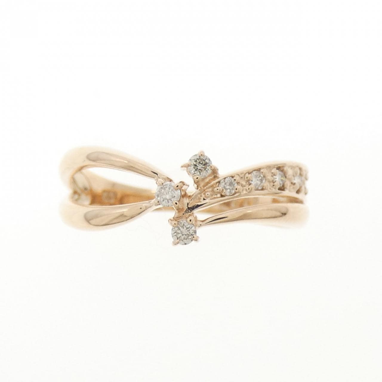 K10PG ダイヤモンド リング 0.09CT