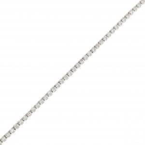 K18WG ダイヤモンド ブレスレット 1.00CT