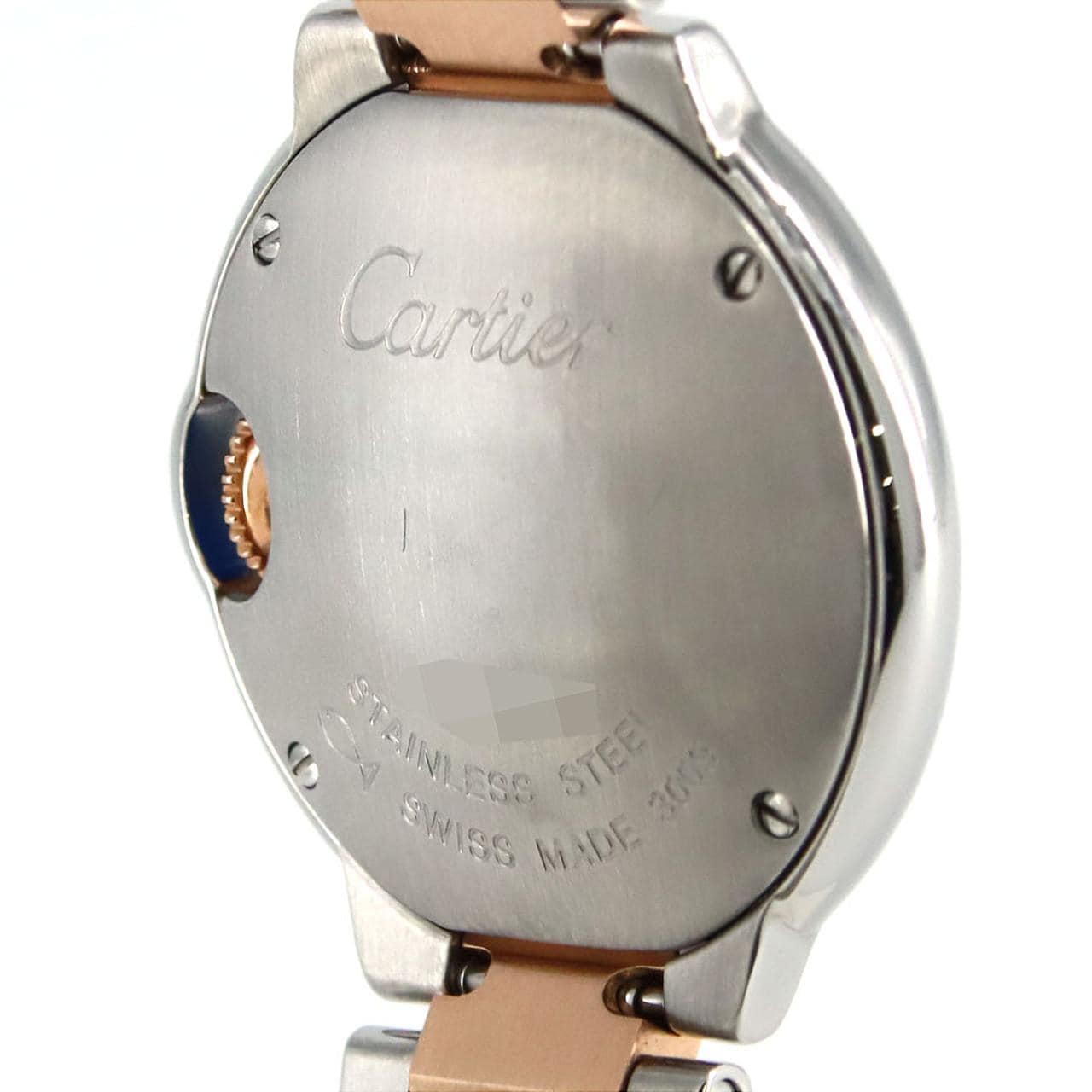 Cartier Ballon Blue SM PG two tone 11P WE902030 SSxPG Quartz