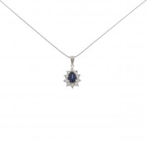 PT900/PT850 サファイヤ ネックレス 1.303CT