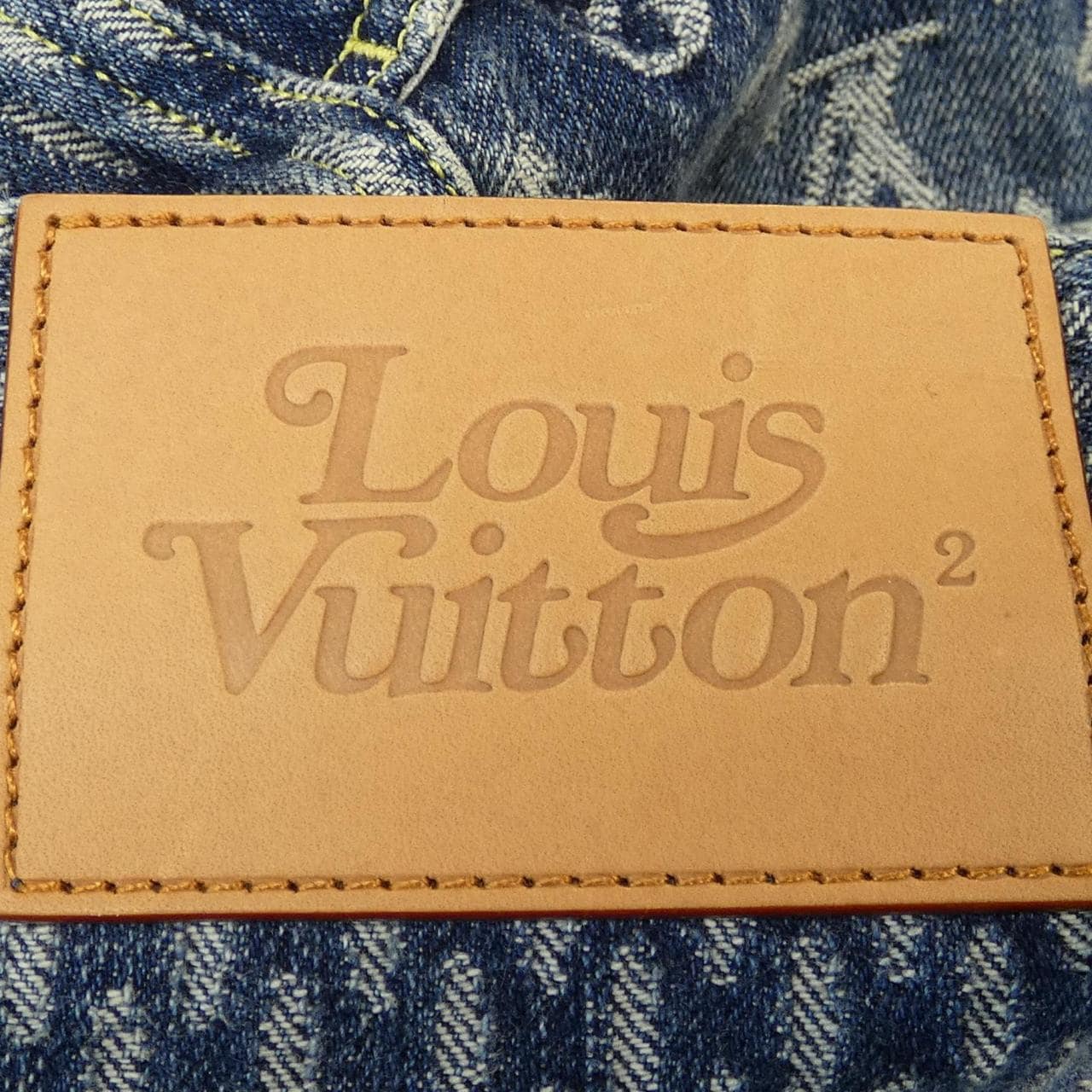 ルイヴィトン LOUIS VUITTON ジャイアントダミエウェーブモノグラム HJD10WUZC NIGO ジーンズ