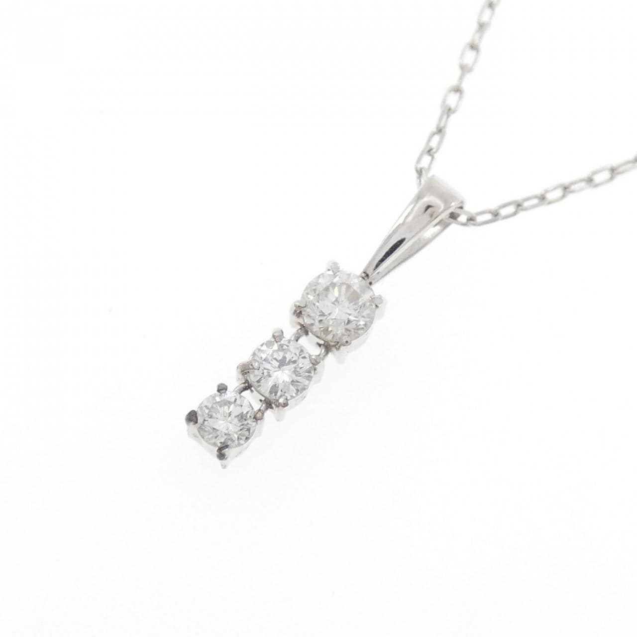 PT900/PT850 ダイヤモンド ネックレス 0.337CT