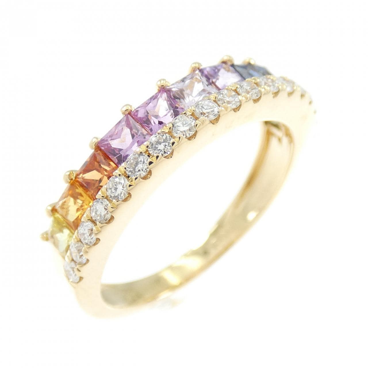 K18YG サファイヤ リング