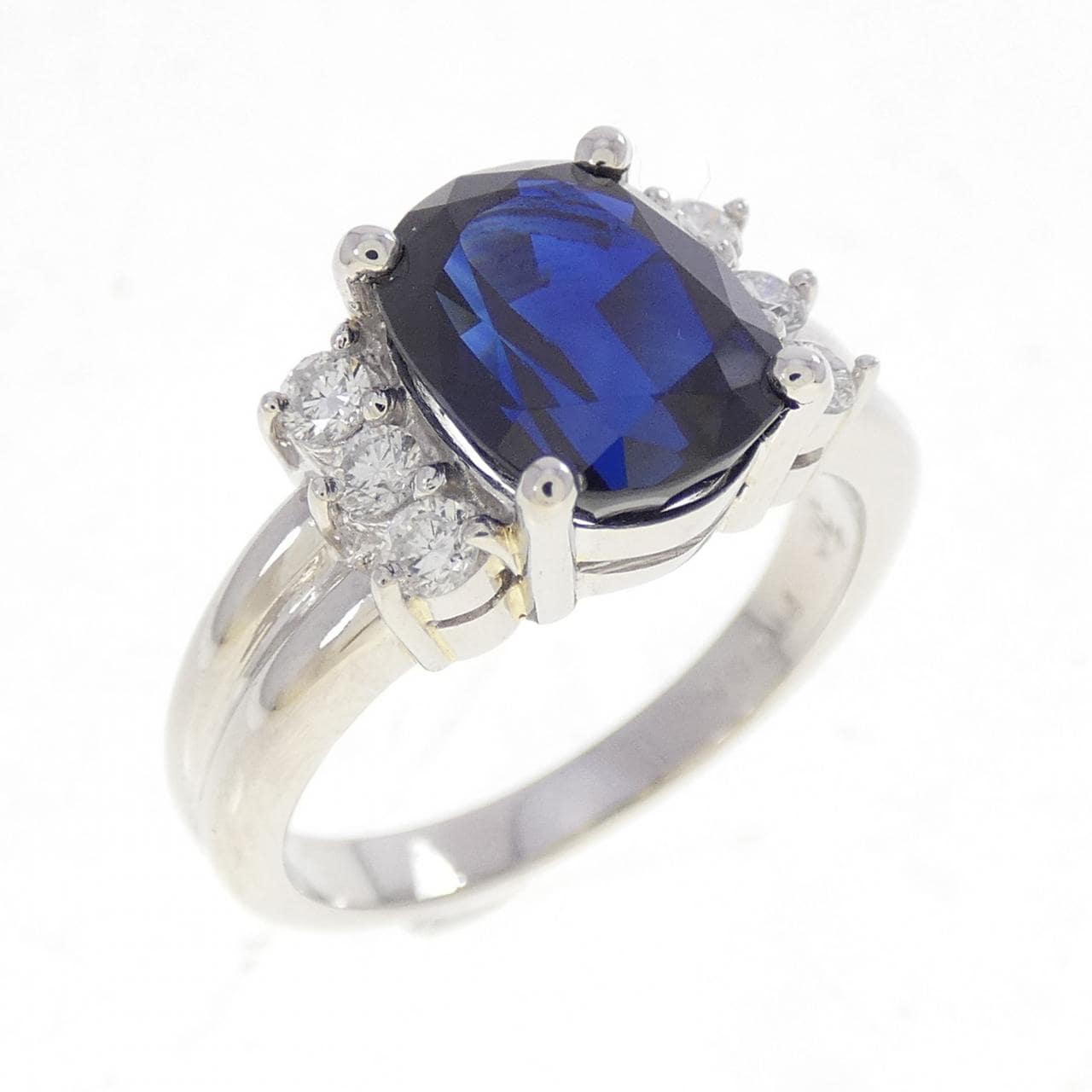 PT900 サファイヤ リング 3.58CT