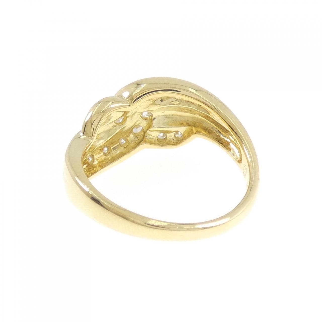 K18YG ダイヤモンド リング 0.50CT