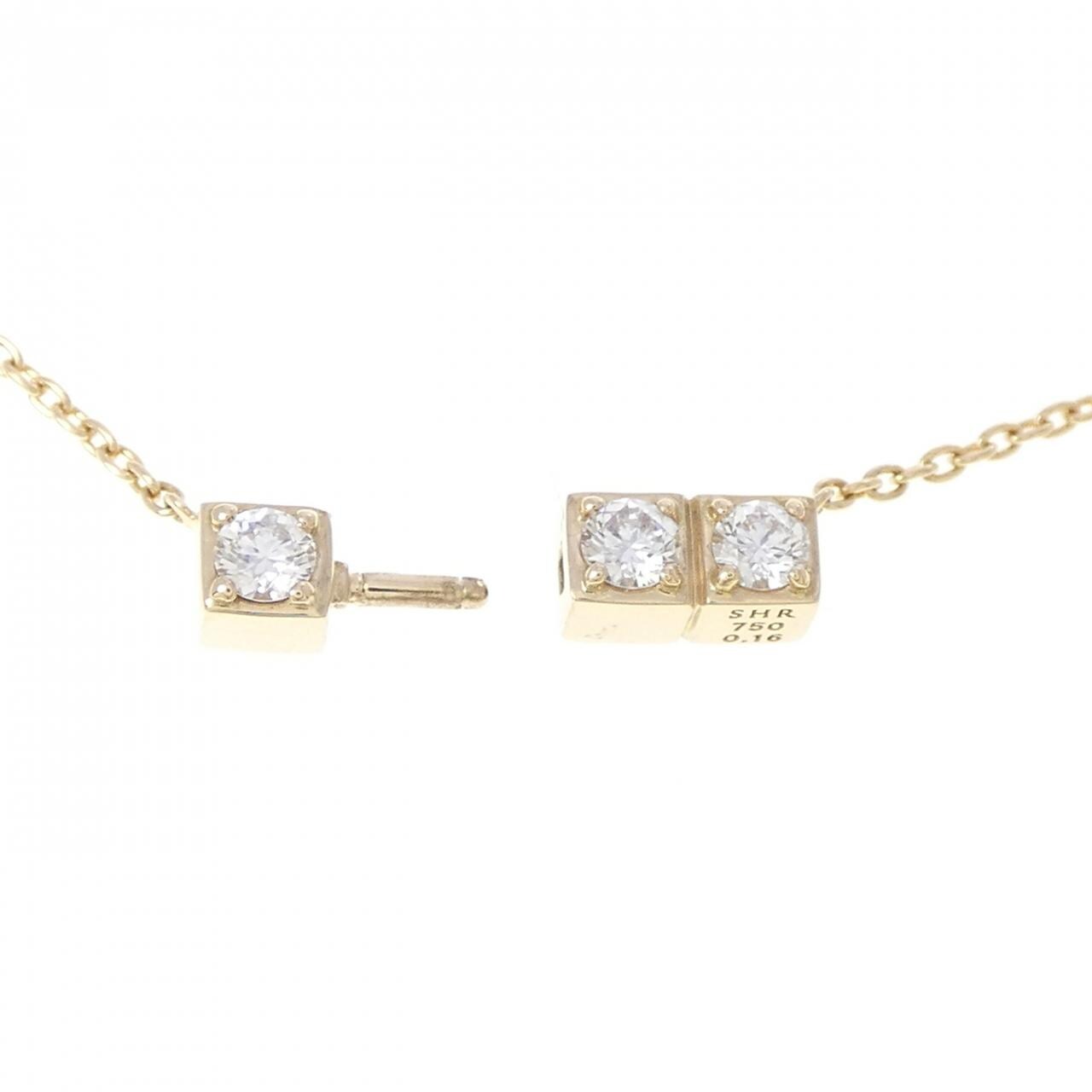 シハラ ダイヤモンド ネックレス 0.16CT