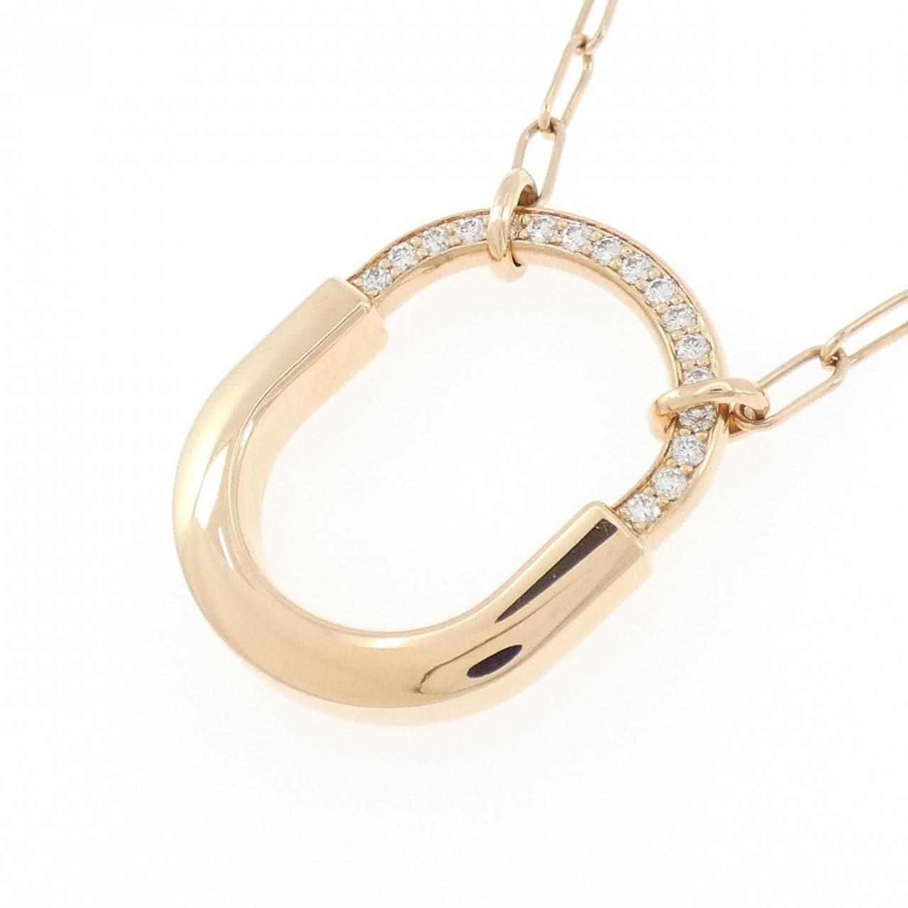 ティファニー ロック ネックレス 0.33CT