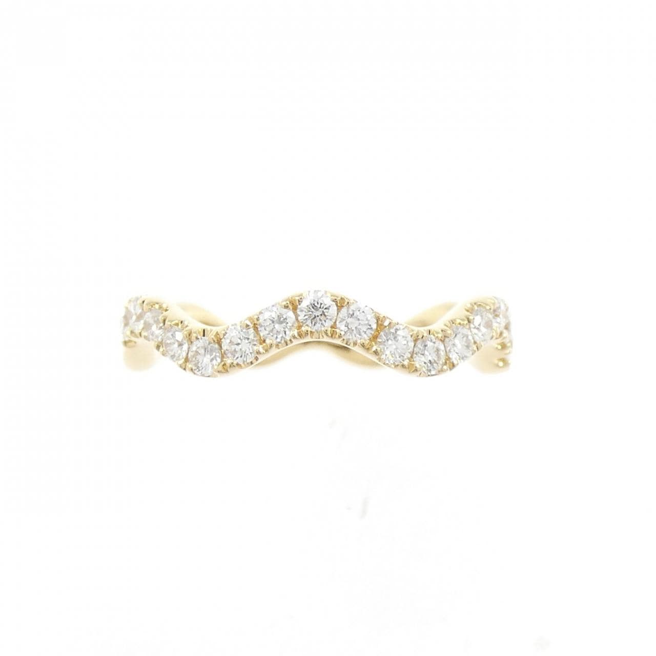 750YG ダイヤモンド リング 0.385CT