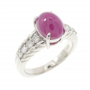 PT900 ルビー リング 2.82CT