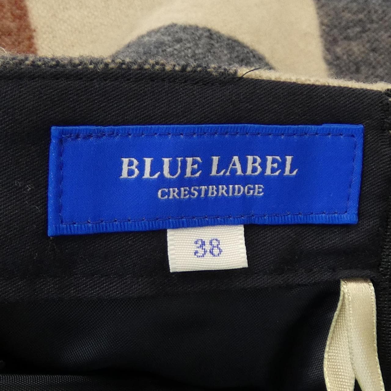 蓝色蕾丝吊带大桥BLUE LABEL CRESTBRID裙子