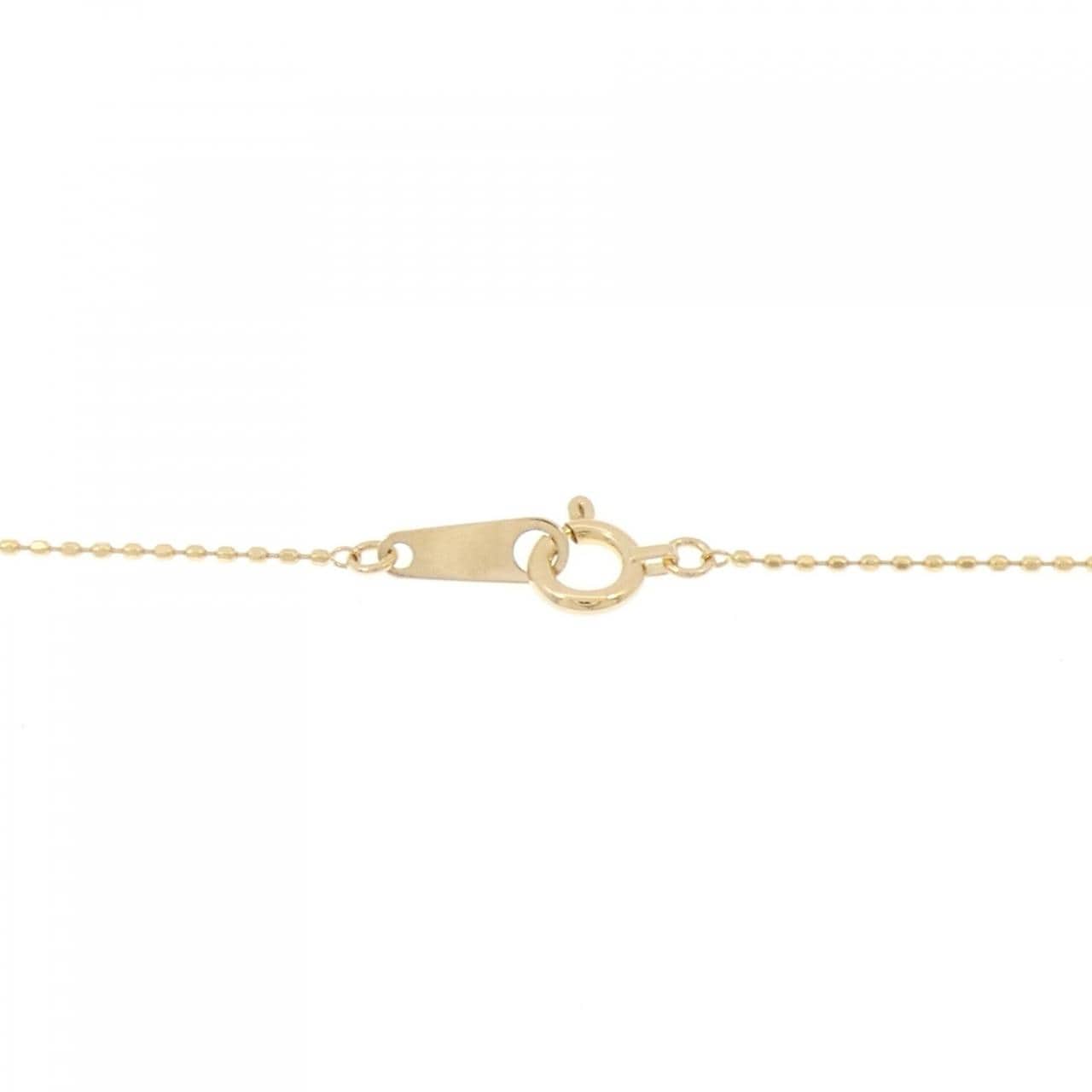 K18YG ダイヤモンド ネックレス 0.12CT