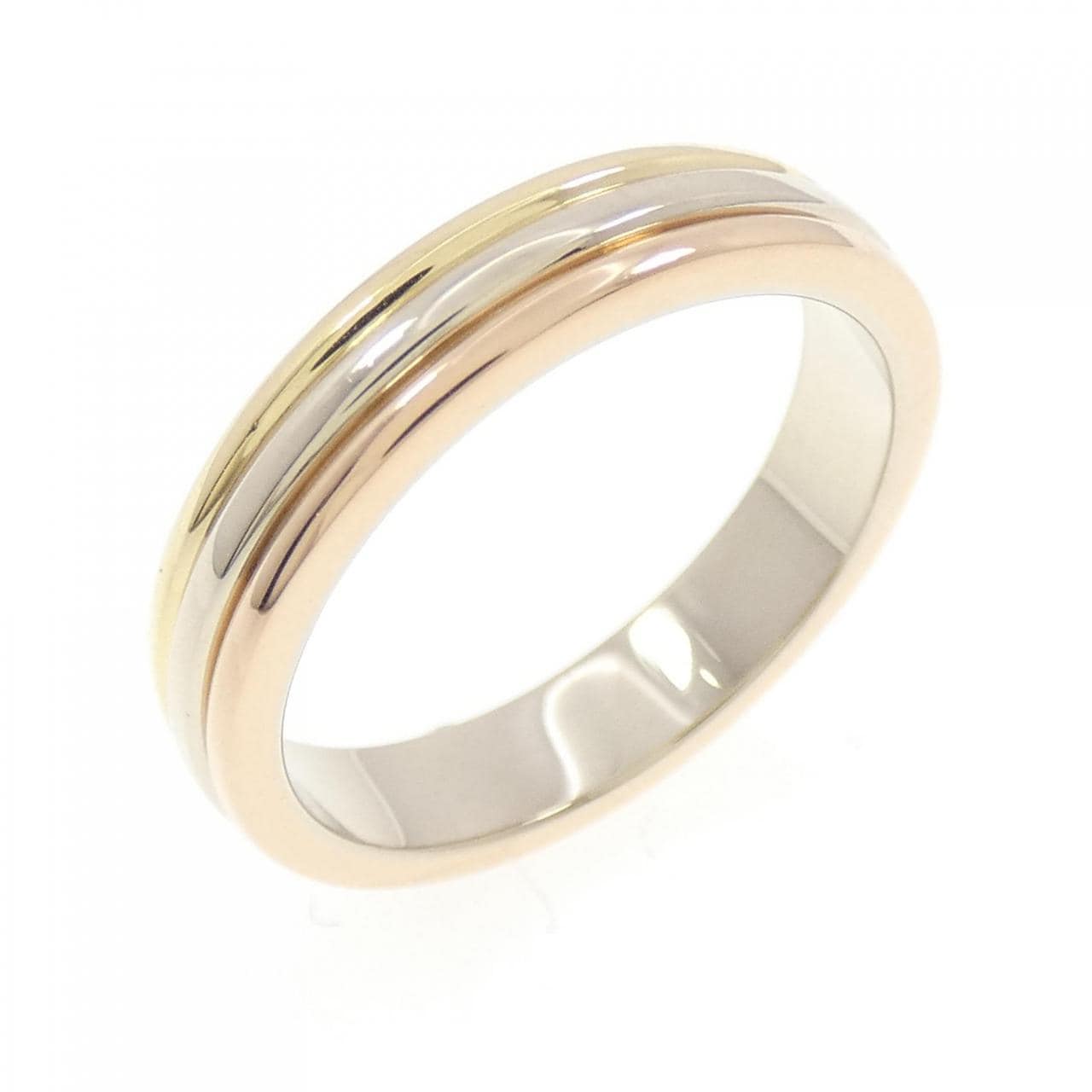 Cartier three gold wedding ring