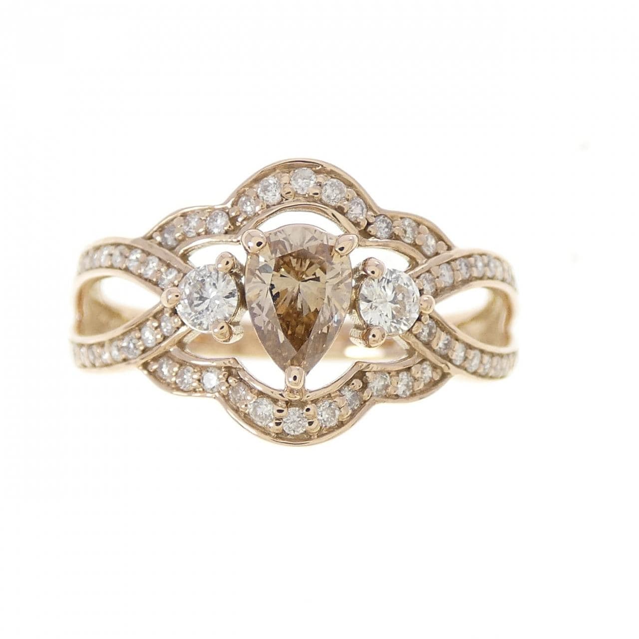 K18PG ダイヤモンド リング 0.29CT
