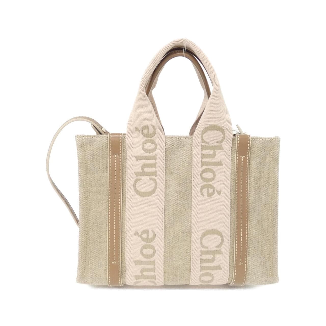 [BRAND NEW] Chloe Woody Small Tote CHC23AS397 L17 Bag