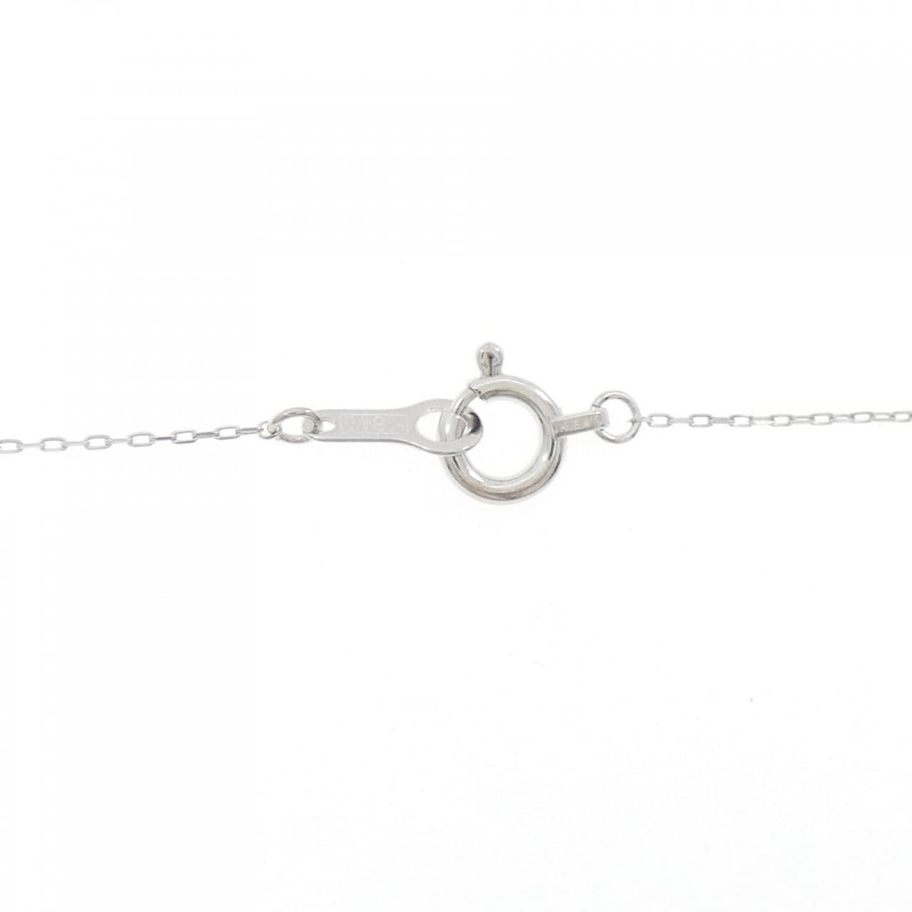 K18WG ダイヤモンド ネックレス 0.24CT