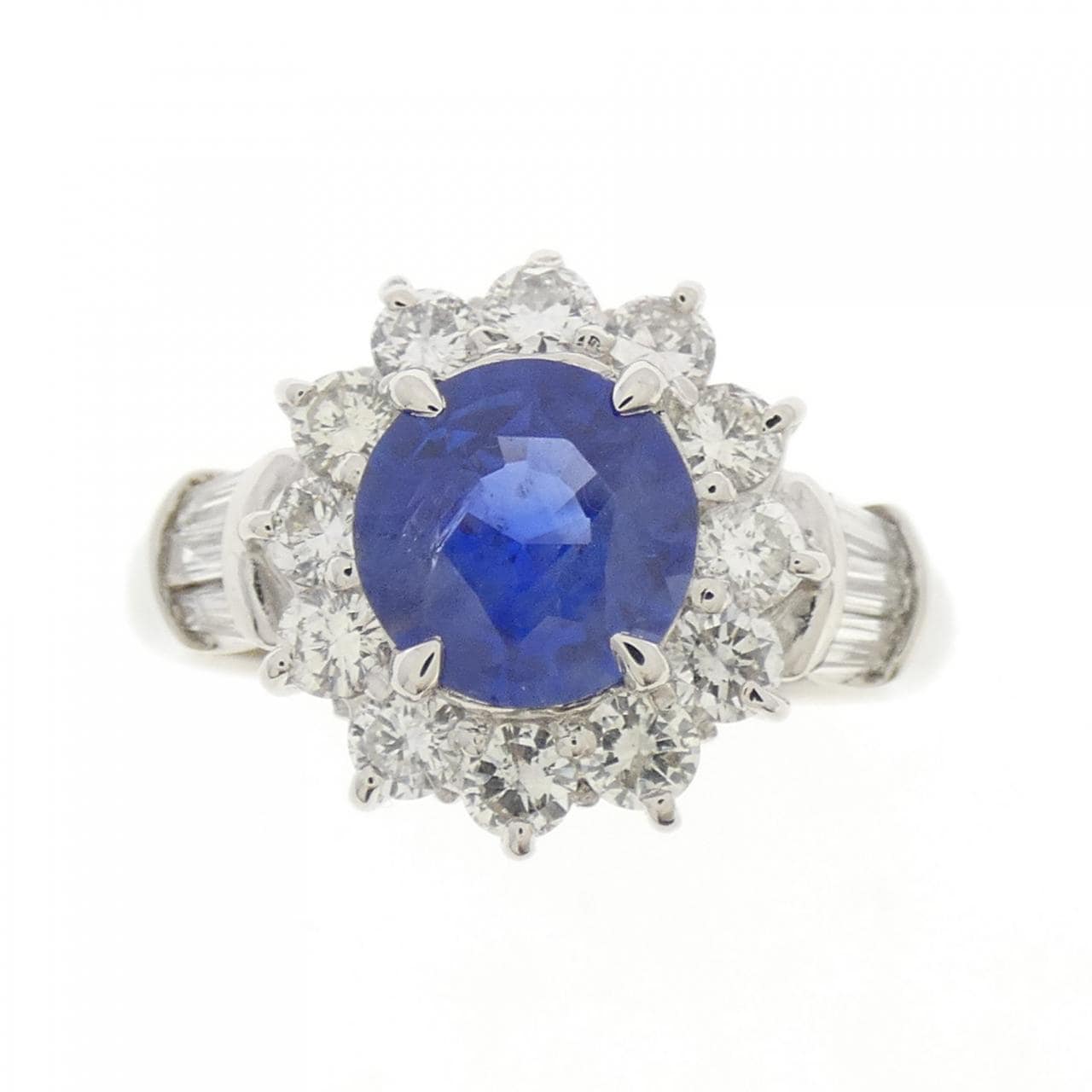 PT900 Sapphire Ring 1.28CT