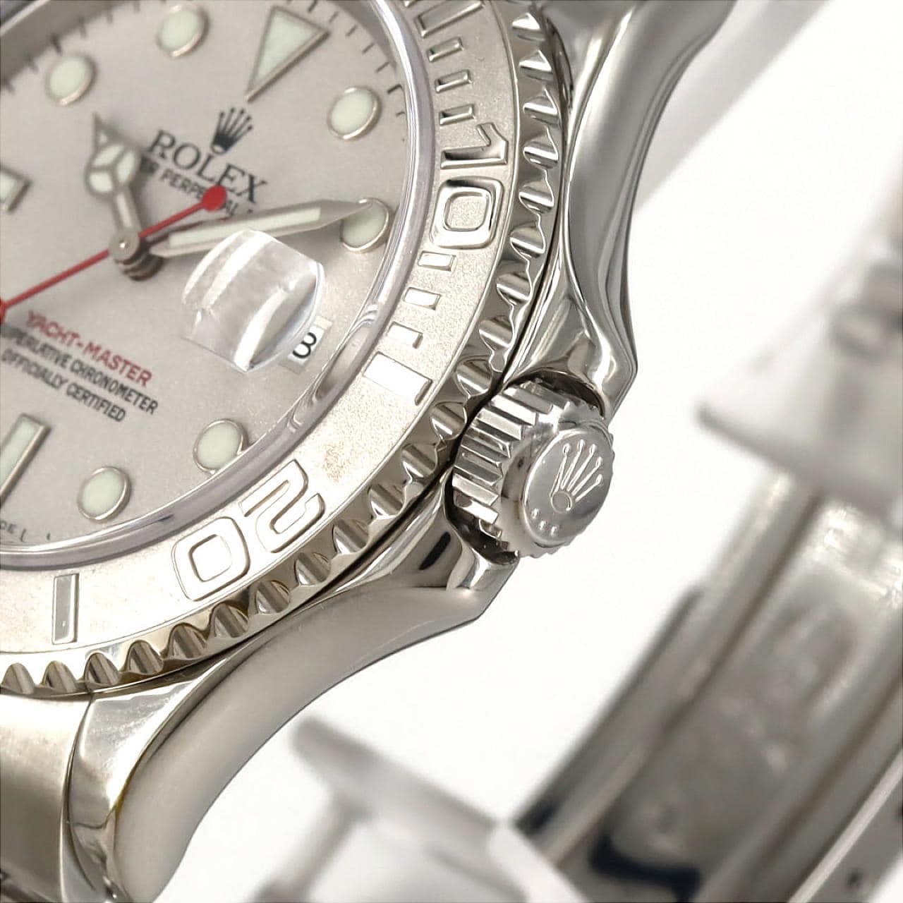 ロレックス ヨットマスターロレジウム 16622 SSxPT 自動巻 F番