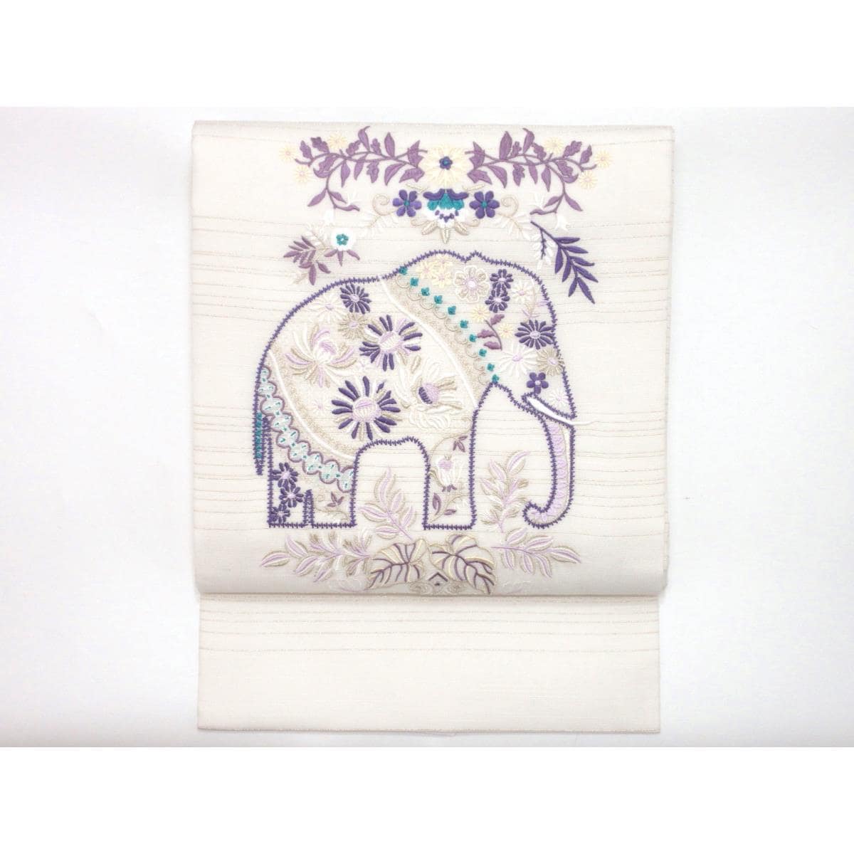 【新品】名古屋帯　刺繍加工