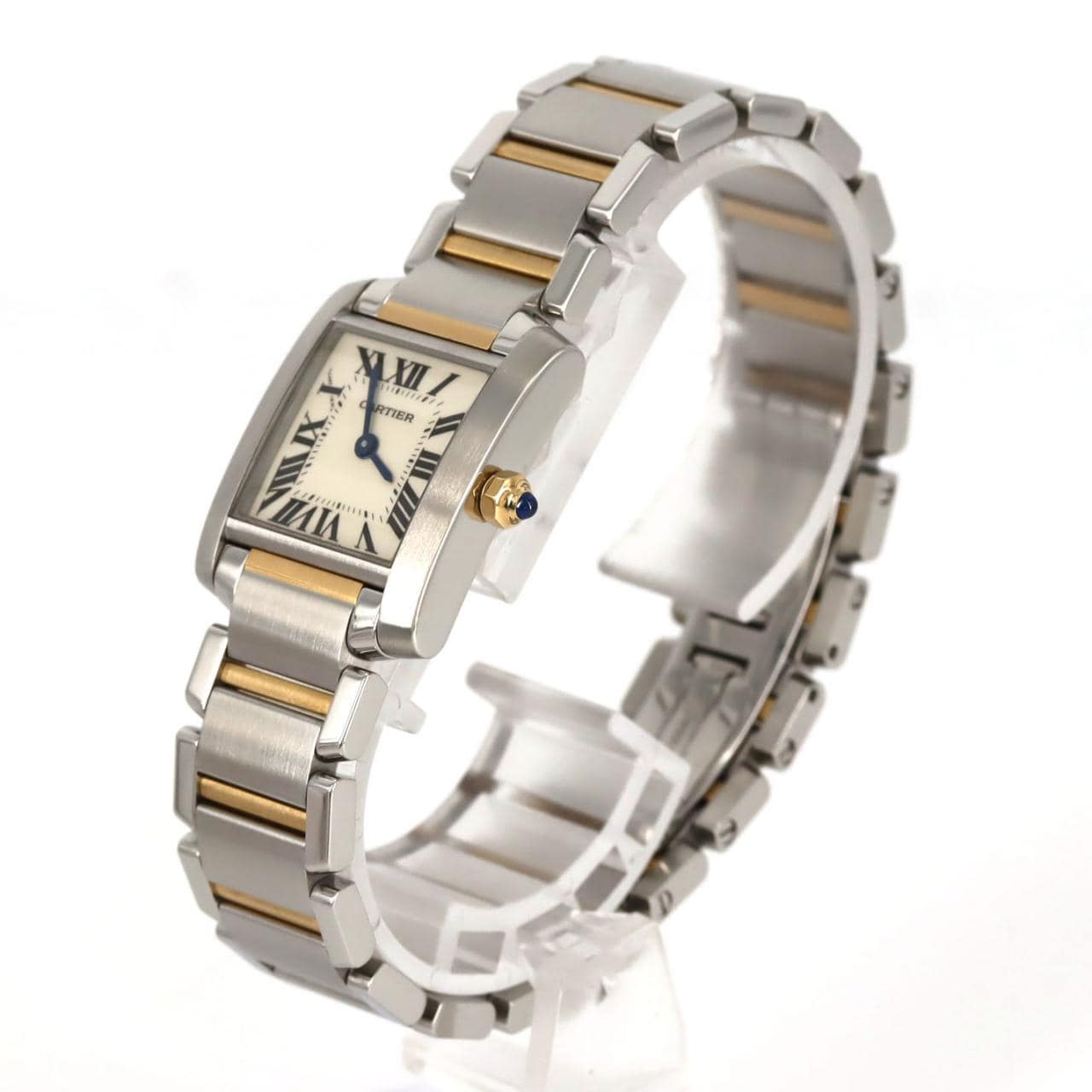 Cartier Tank Francaise SM 兩色 W51007Q4 SSxYG石英
