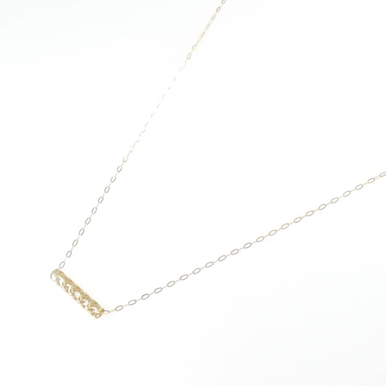 K18YG necklace