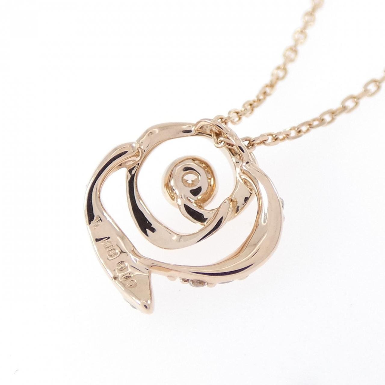 ヴァンドーム ダイヤモンド ネックレス 0.10CT