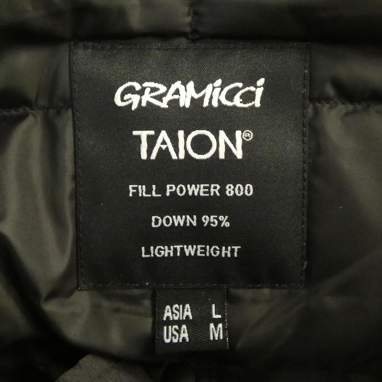 グラミチ GRAMICCI TAION ダウンジャケット