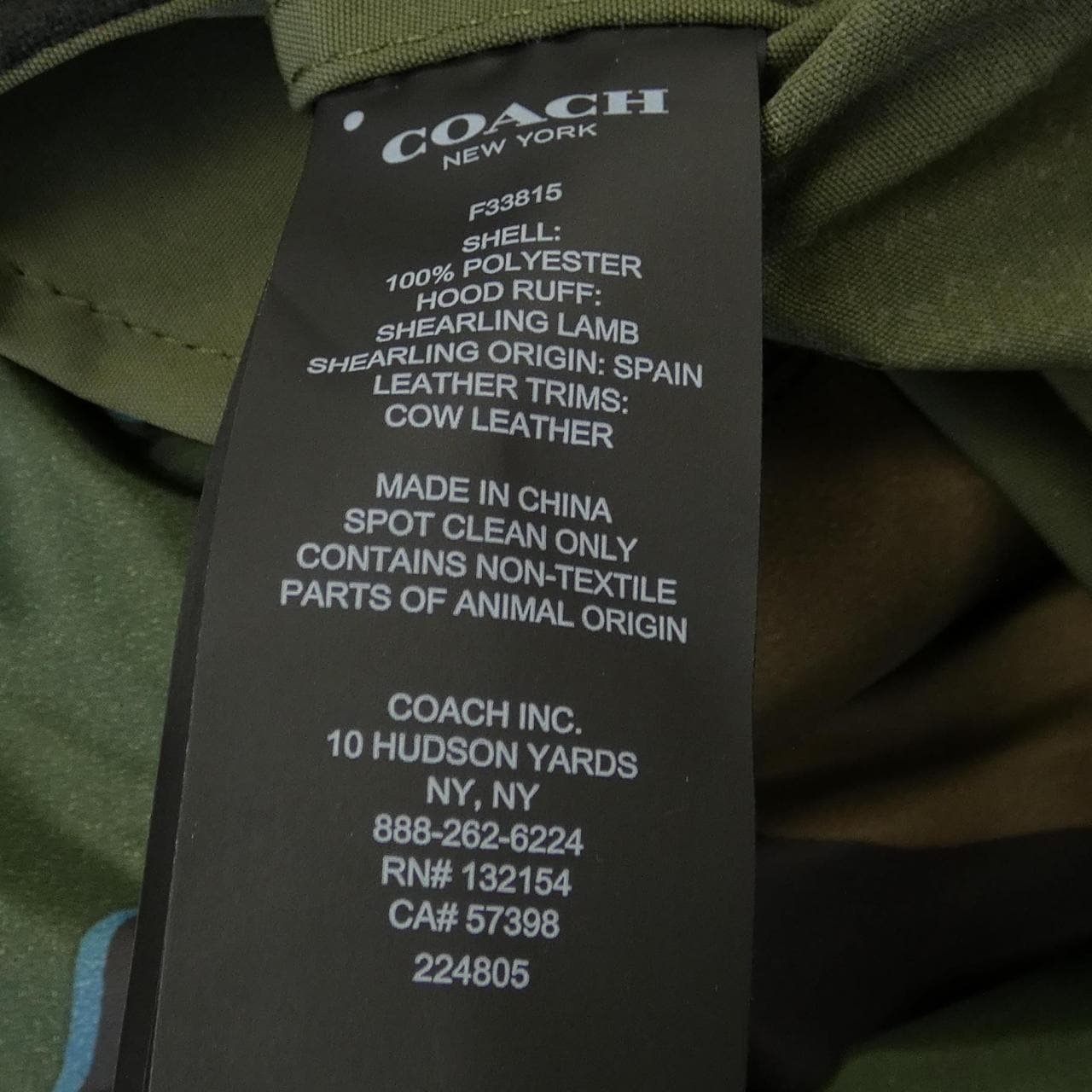 コーチ COACH コート