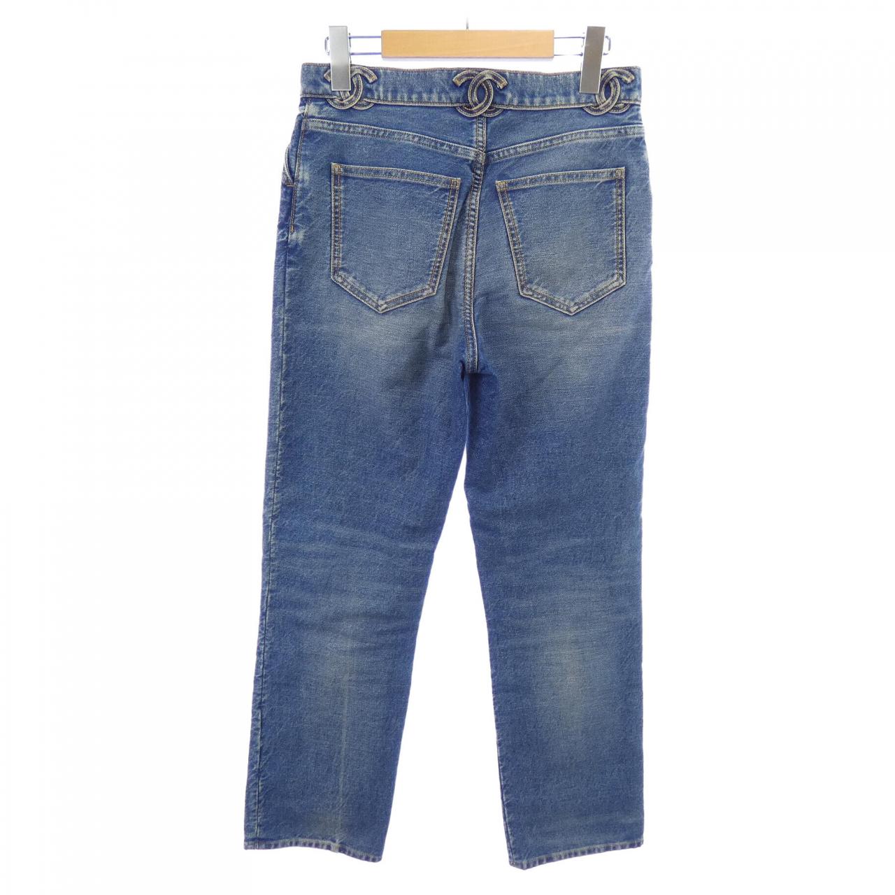 シャネル CHANEL LOOK7 P76791V69116 ジーンズ