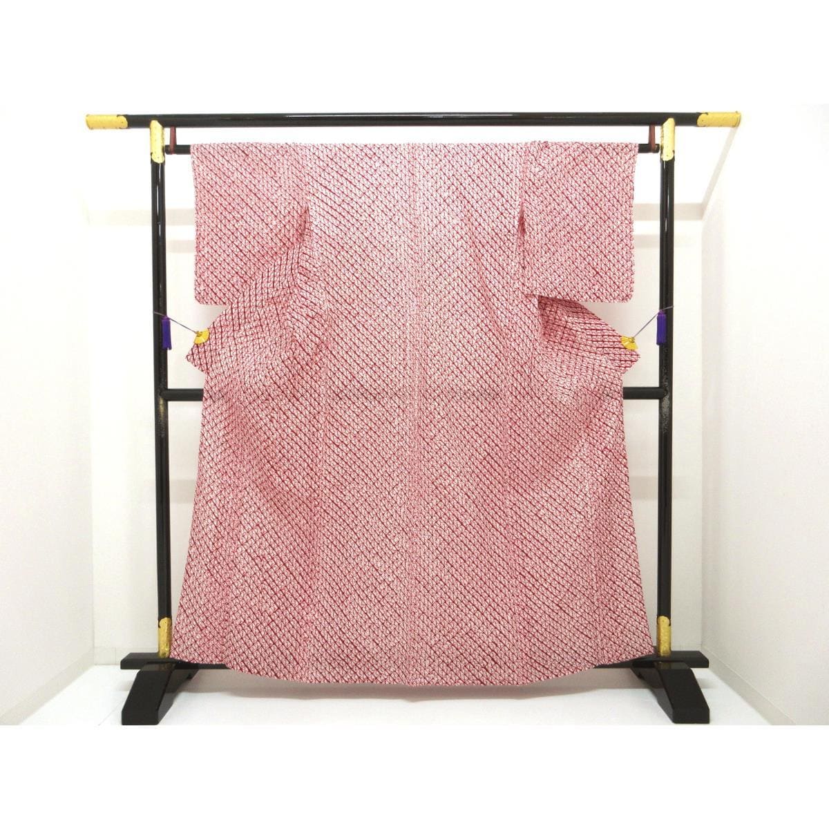 女ゆかた　総絞り　身幅Ｌ寸