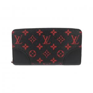 ルイヴィトン モノグラム ルージュ ジッピー ウォレット M60974 財布