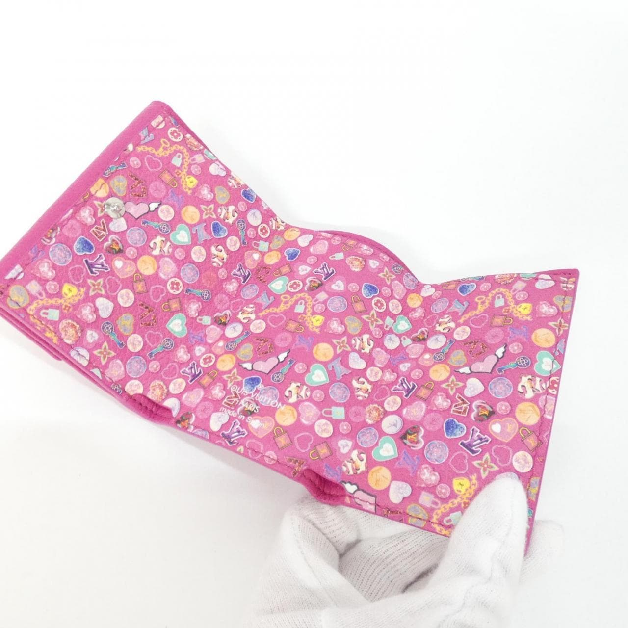 ルイヴィトン ポルトフォイユ ロックミニ M81886 財布