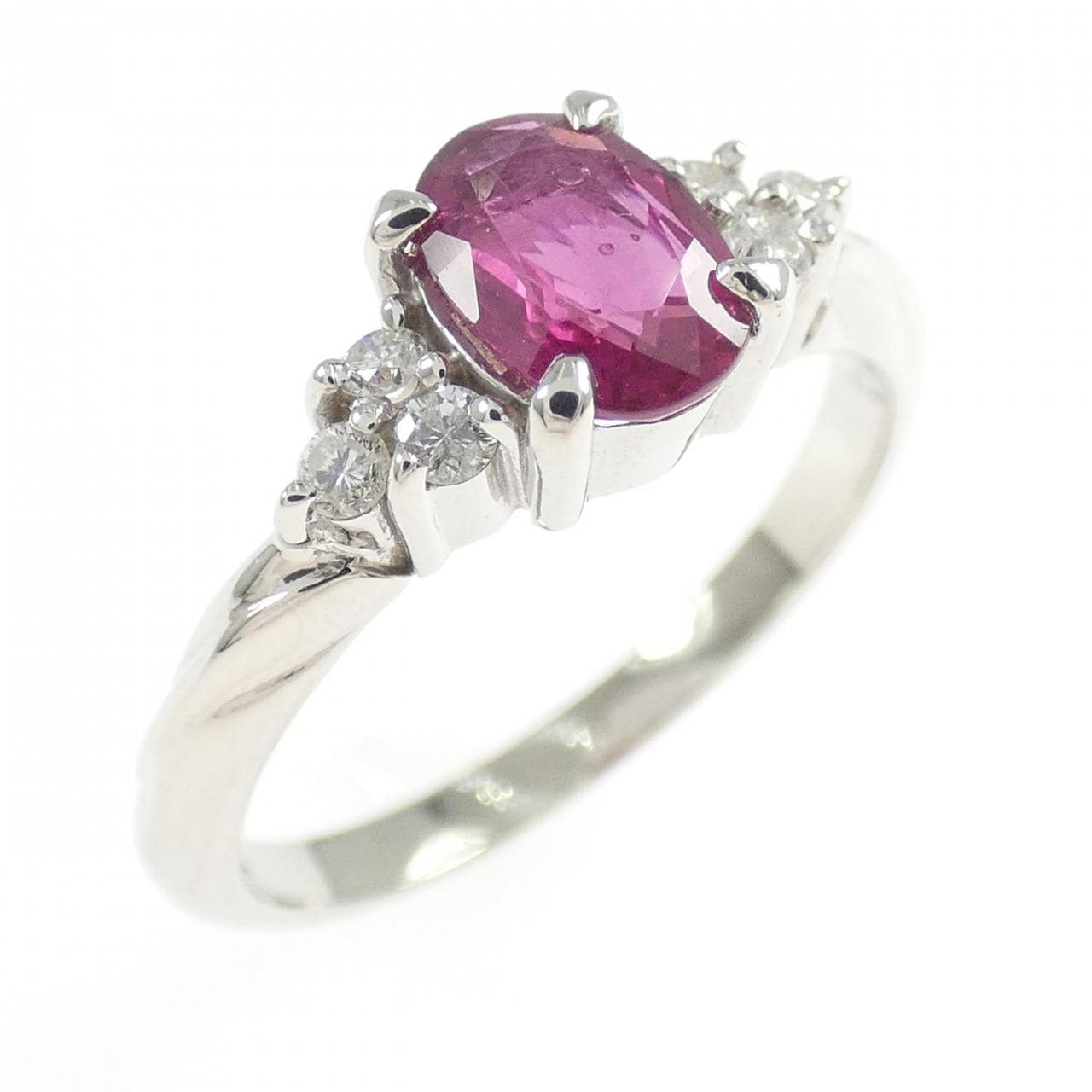 PT900 ルビー リング 0.84CT