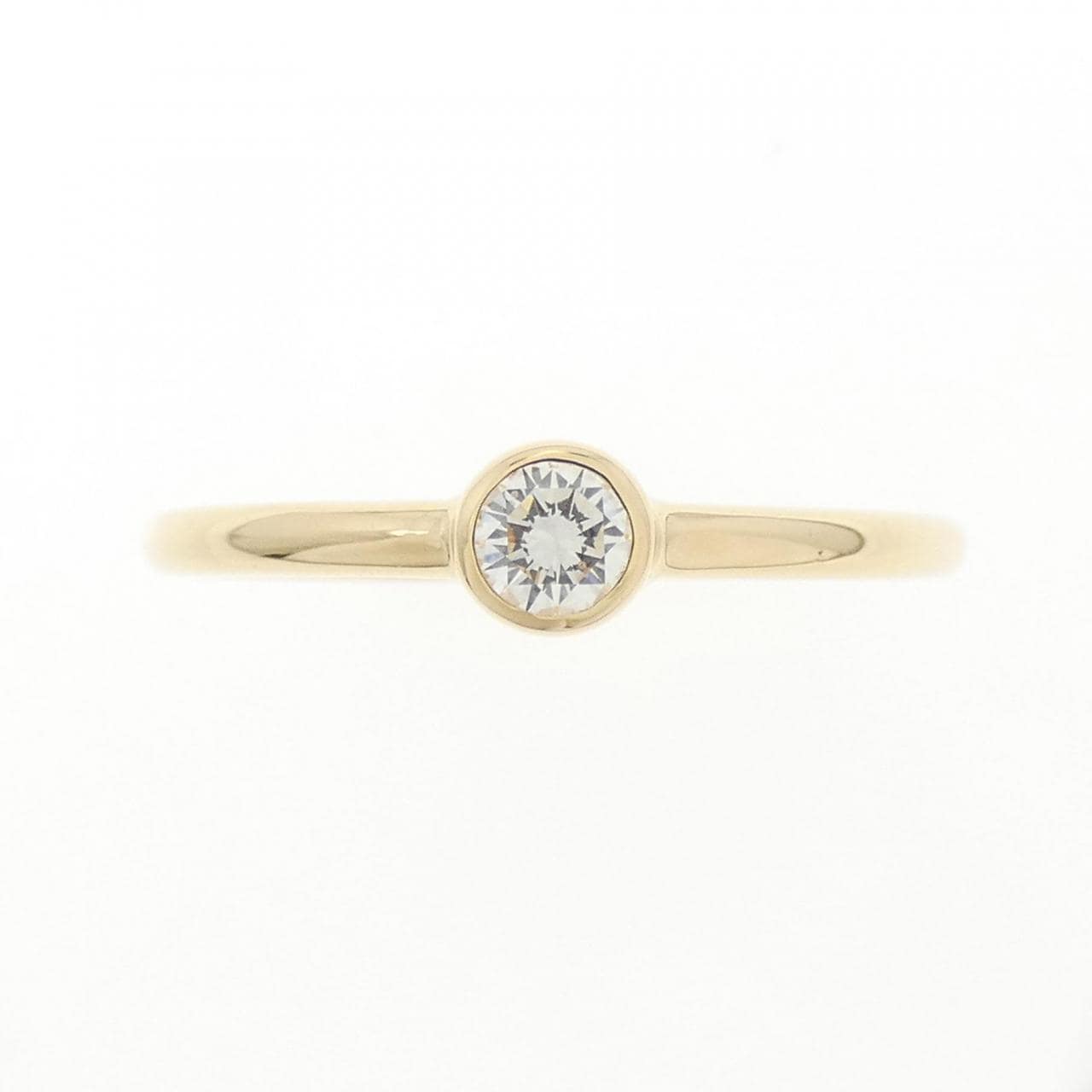 [Remake] K18YG Diamond ring 0.10CT