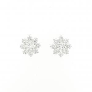 【新品】PT900 ダイヤモンド ピアス 0.316CT 0.315CT G VS2 VG
