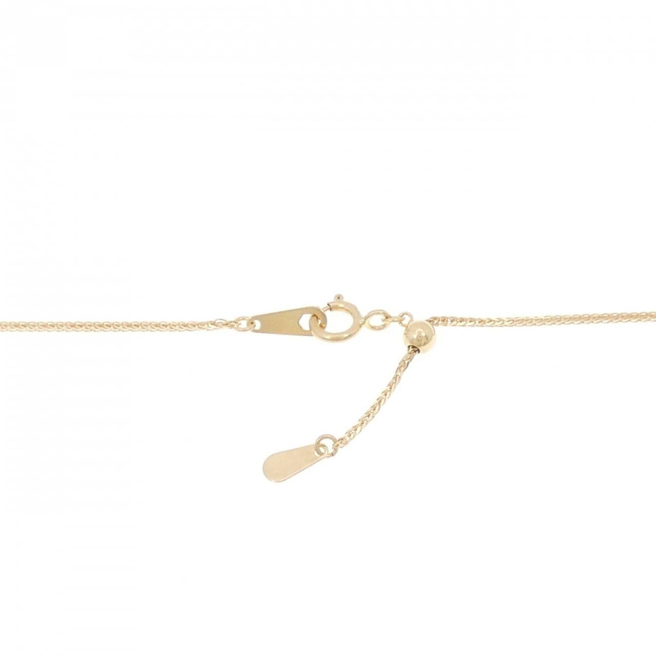 K18YG クロス ダイヤモンド ネックレス 1.10CT