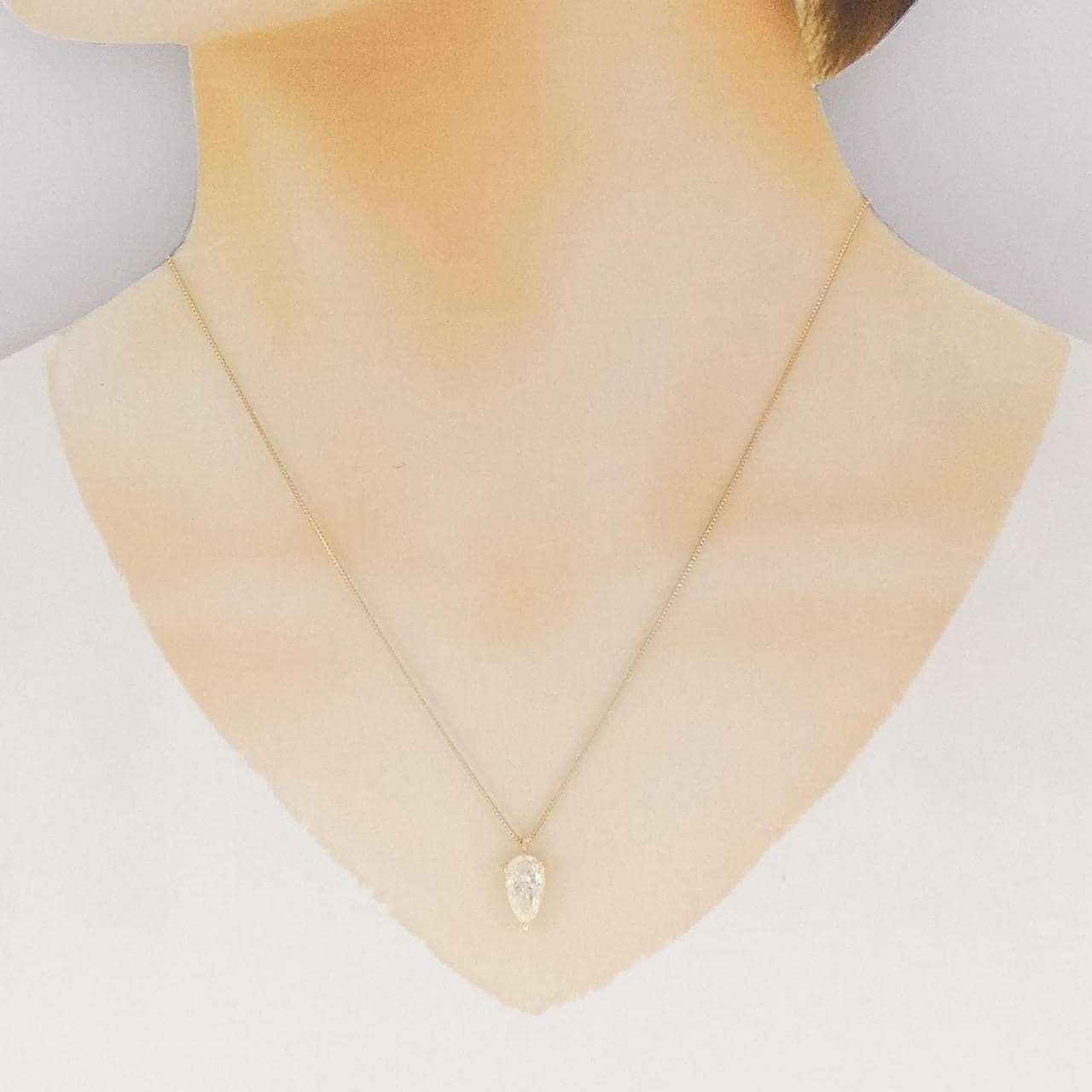 K18YG ダイヤモンド ネックレス 2.034CT