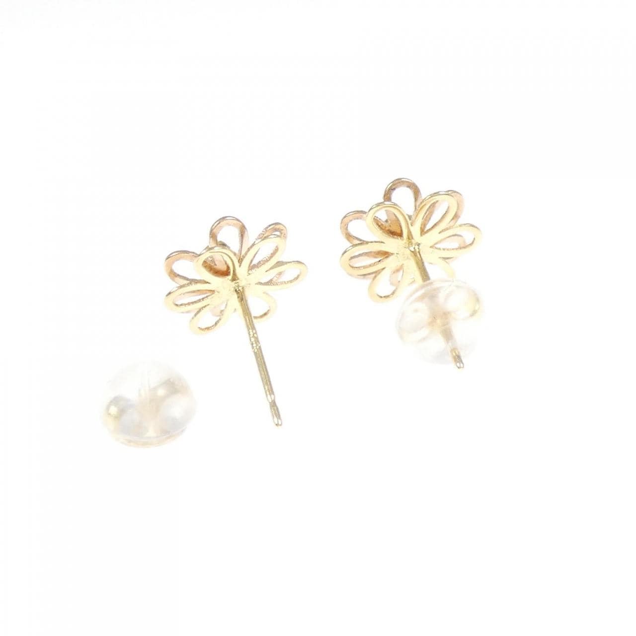 K18YG/K18PG earrings