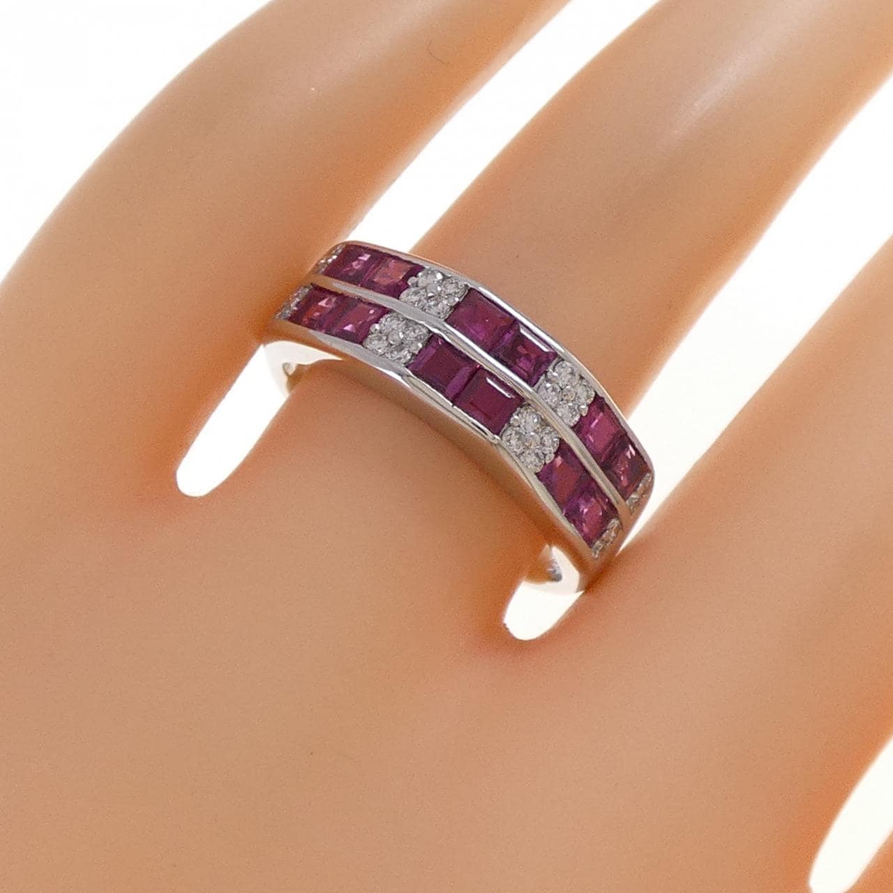 PT900 ルビー リング 1.33CT