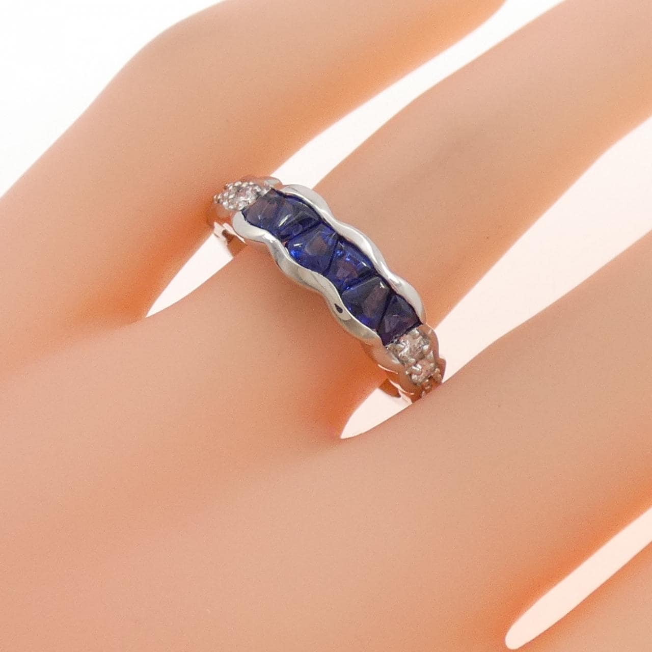 PT900 サファイヤ リング 1.17CT