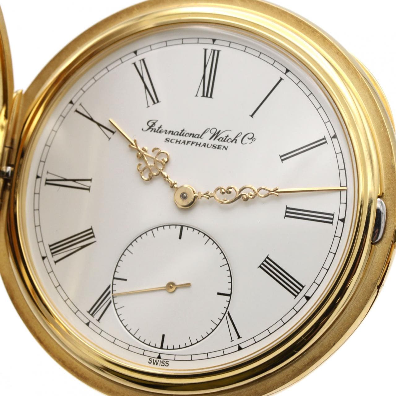 IWC ポケットウォッチ･ハンター YG CAL.9820 IW541401 YG 手巻
