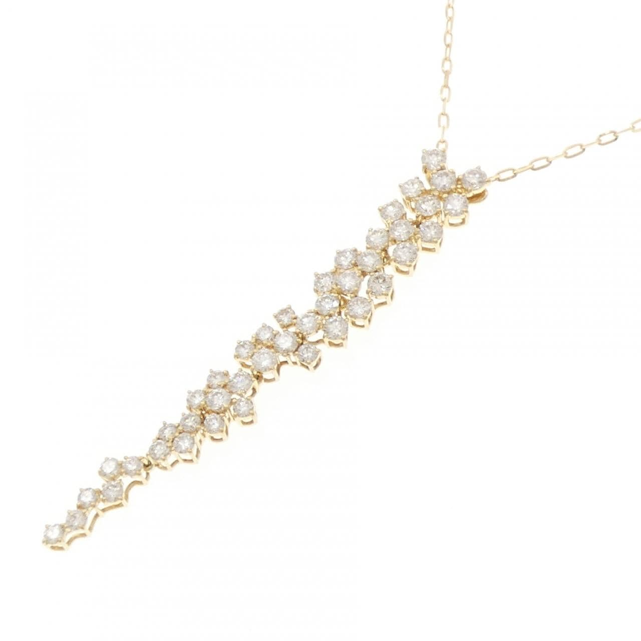 K18YG ダイヤモンド ネックレス 3.00CT