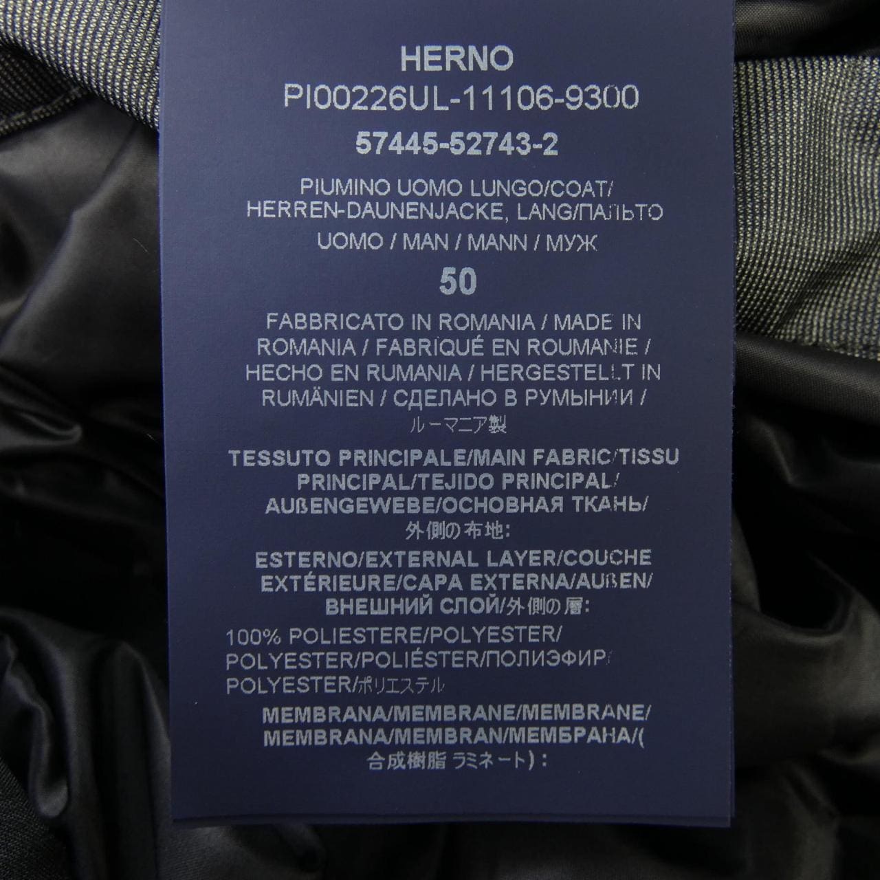 Herno down jacket