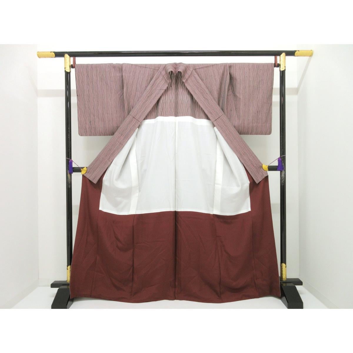 紬　胴抜き仕立て